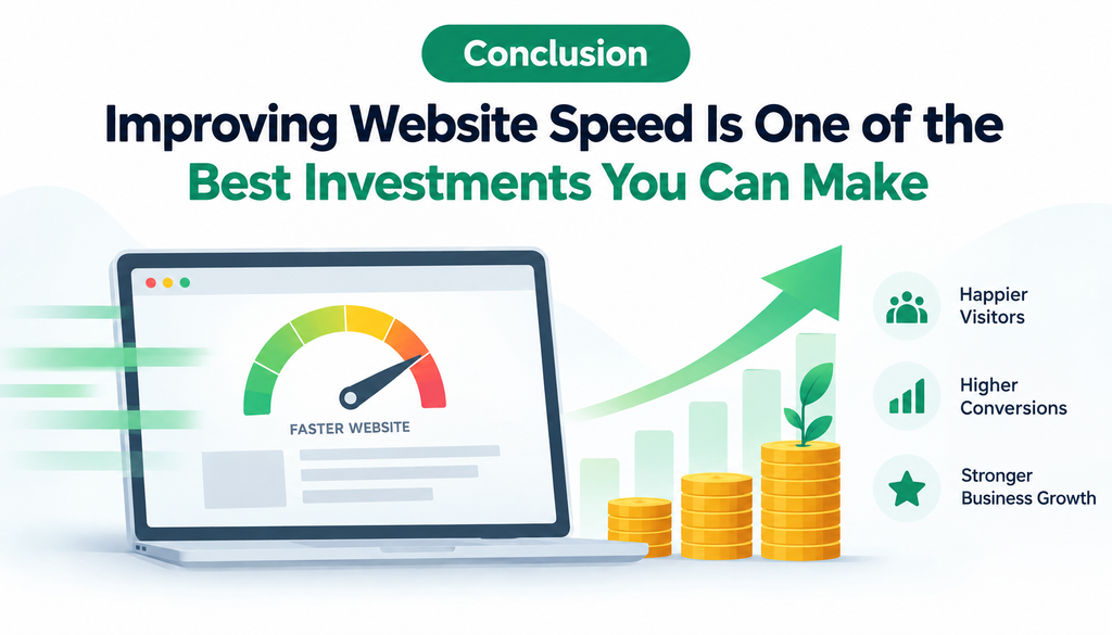 Conclusion Improving Website Speed Is One of the Best Investments You Can Make