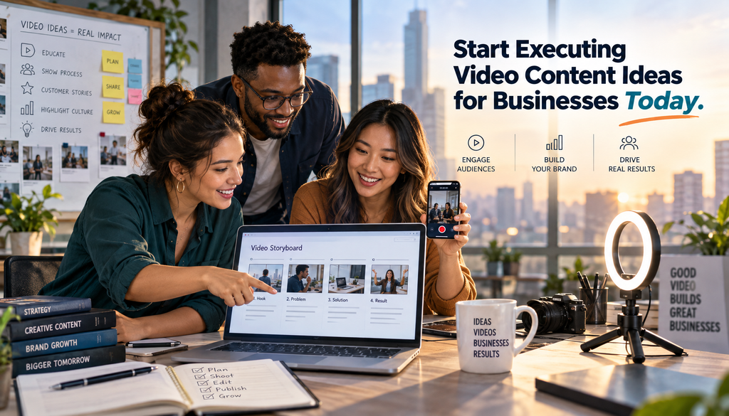 Conclusion Start Executing Video Content Ideas for Businesses Today
