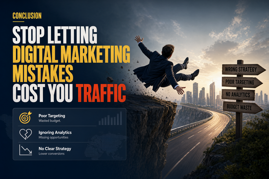 Conclusion Stop Letting Digital Marketing Mistakes Cost You Traffic