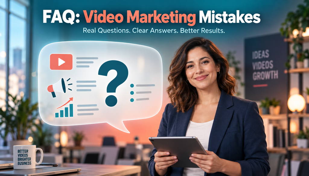 Frequently Asked Questions Video Marketing Mistakes