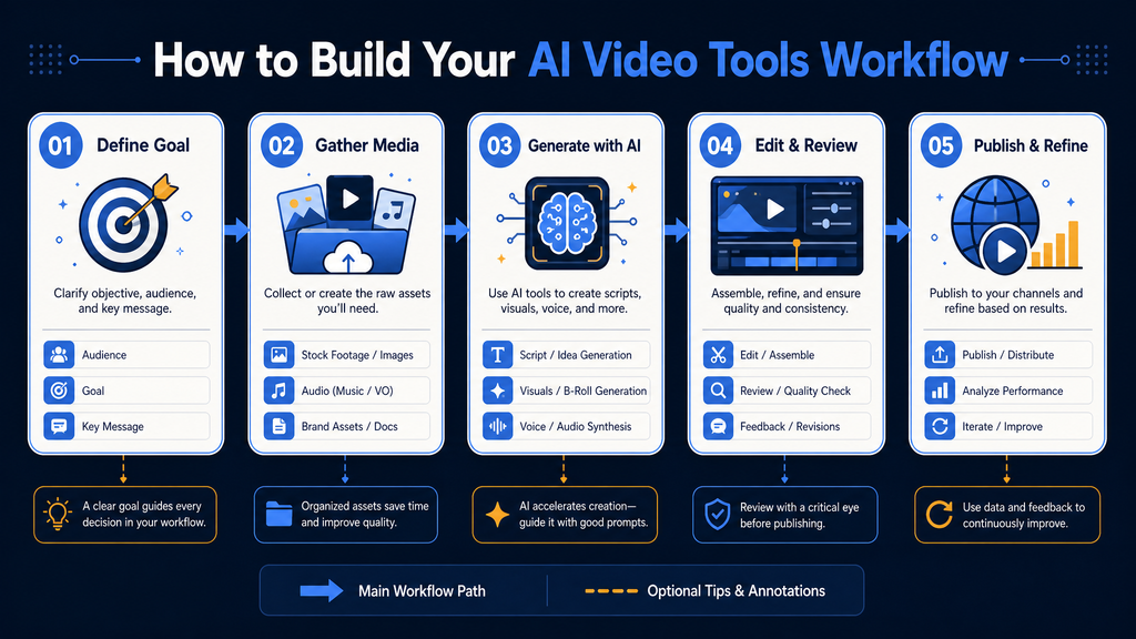 How to Build Your AI Video Tools Workflow