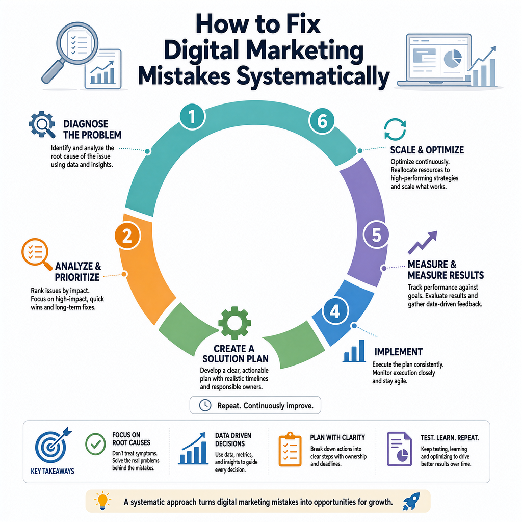 How to Fix Digital Marketing Mistakes Systematically 2