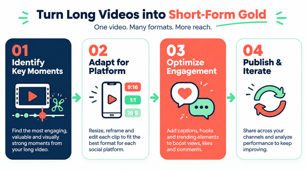 Repurpose Video Content Short Form and Social Formats