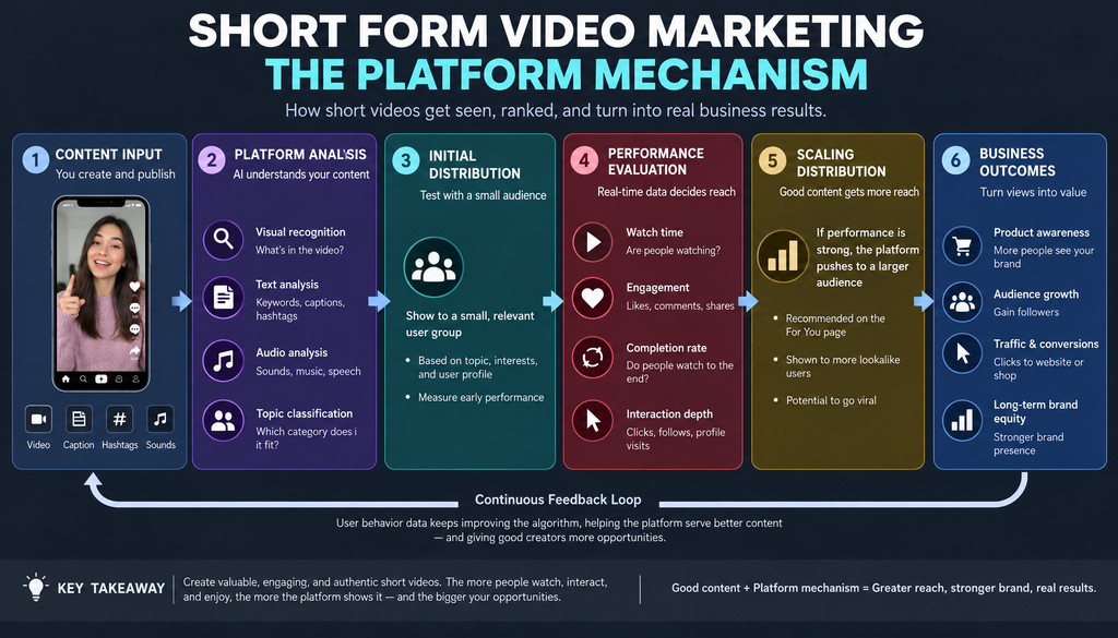 Short Form Video Marketing The Platform Mechanism