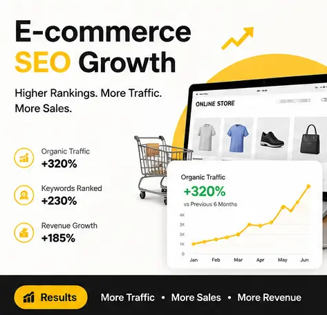Tasknestly SEO services ecommerce SEO growth project