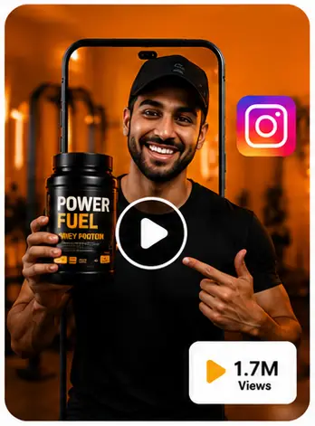 Tasknestly viral video services PowerFuel Supplements fitness supplement project