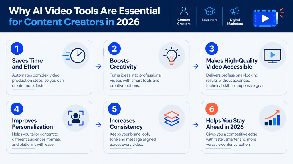 Why AI Video Tools Are Essential for Content Creators in 2026