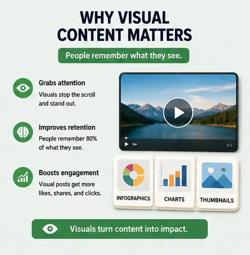 Why visual content matters for audience engagement and content retention (1)