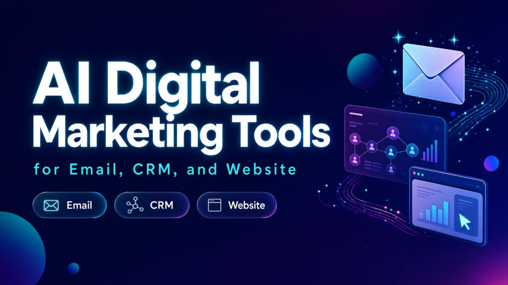 AI Digital Marketing Tools for Email, CRM, and Website 2