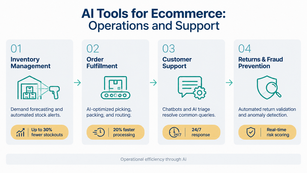AI Tools for Ecommerce Operations and Support