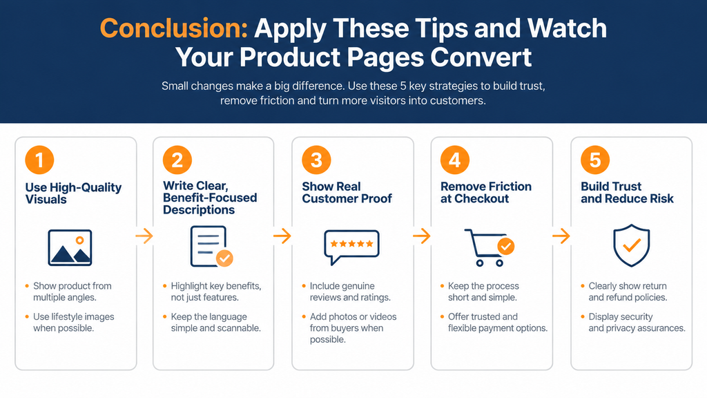 Conclusion Apply These Tips and Watch Your Product Pages Convert