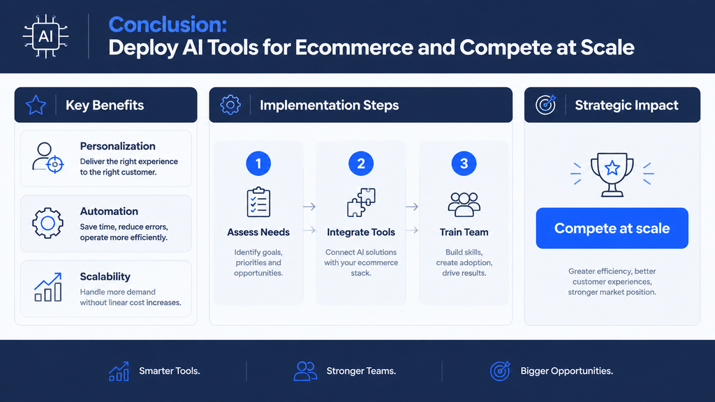 Conclusion Deploy AI Tools for Ecommerce and Compete at Scale