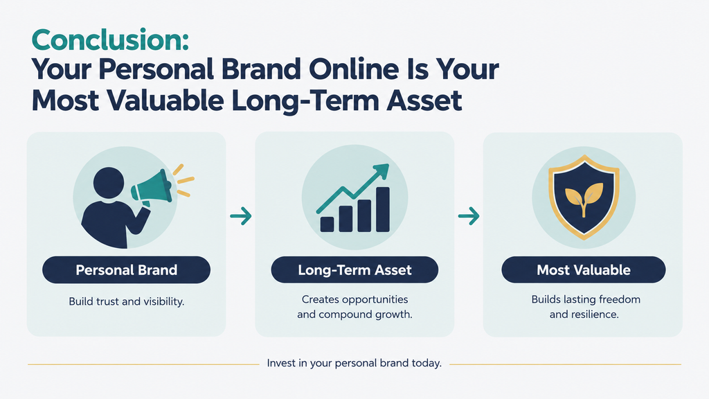 Conclusion Your Personal Brand Online Is Your Most Valuable Long Term Asset