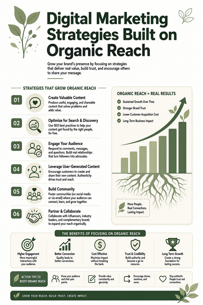 Digital Marketing Strategies Built on Organic Reach