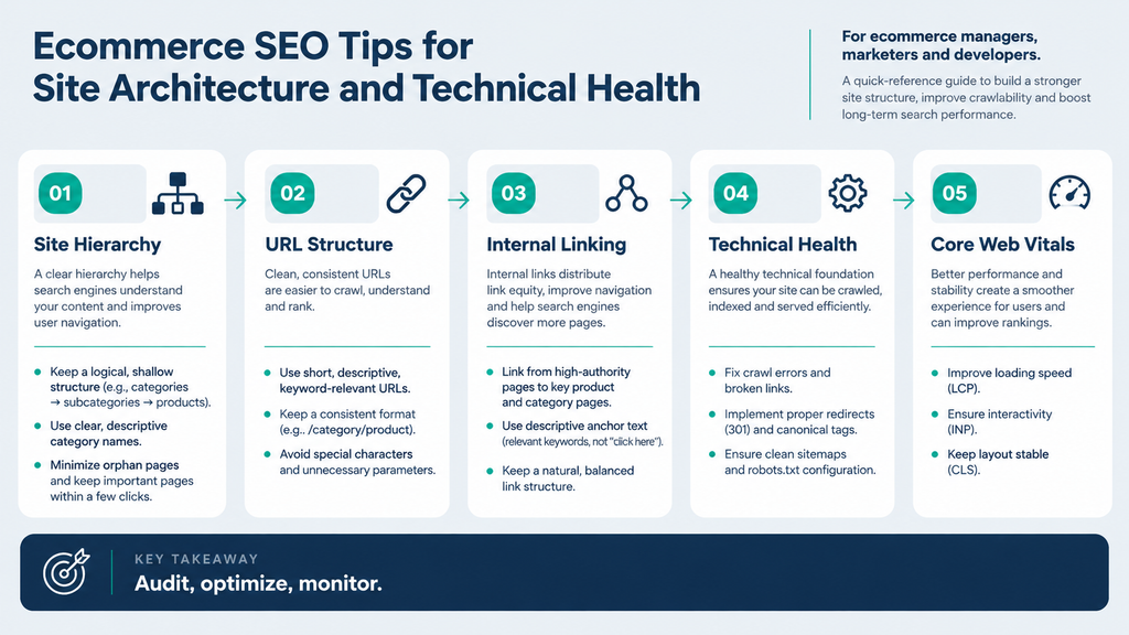 Ecommerce SEO Tips for Site Architecture and Technical Health 2
