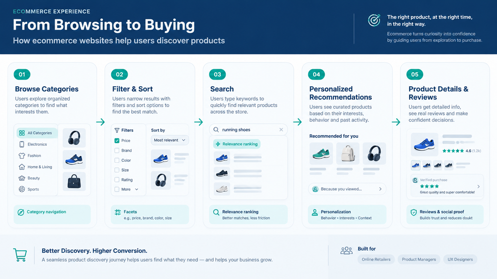 Ecommerce Website Features Product Discovery