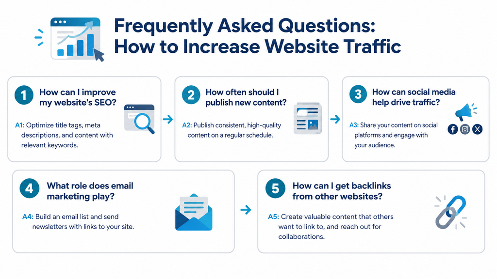 Frequently Asked Questions How to Increase Website Traffic
