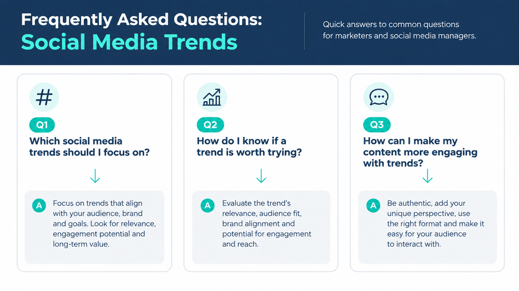 Frequently Asked Questions Social Media Trends
