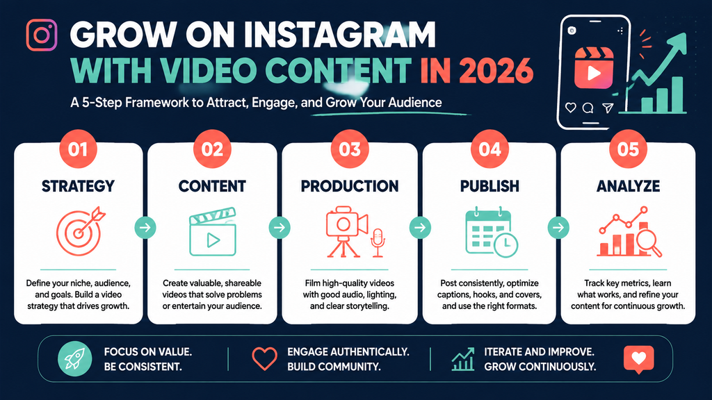 How to Grow on Instagram With Video Content in 2026