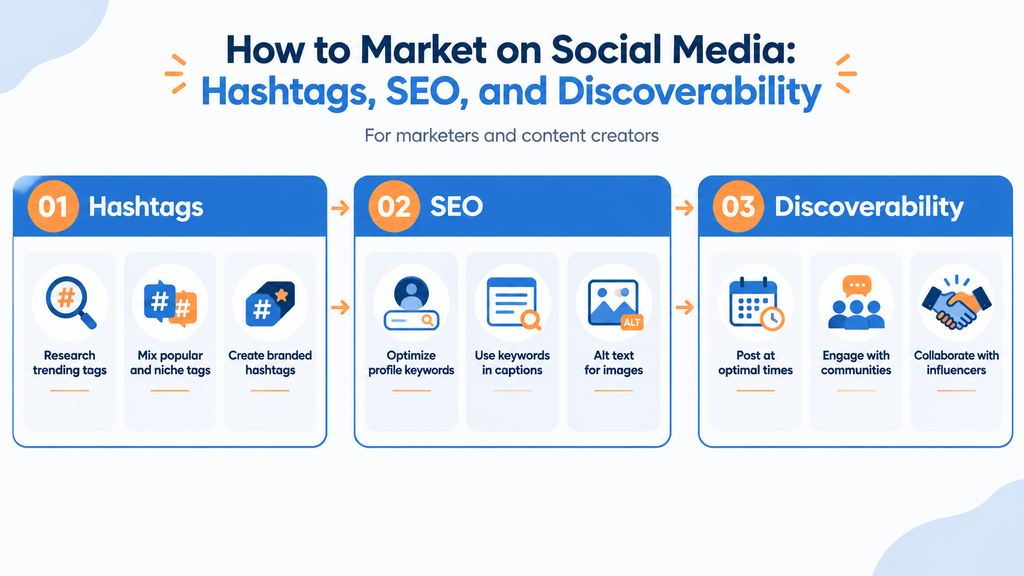 How to Market on Social Media Hashtags, SEO, and Discoverability