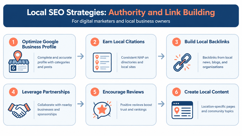 Local SEO Strategies Authority and Link Building