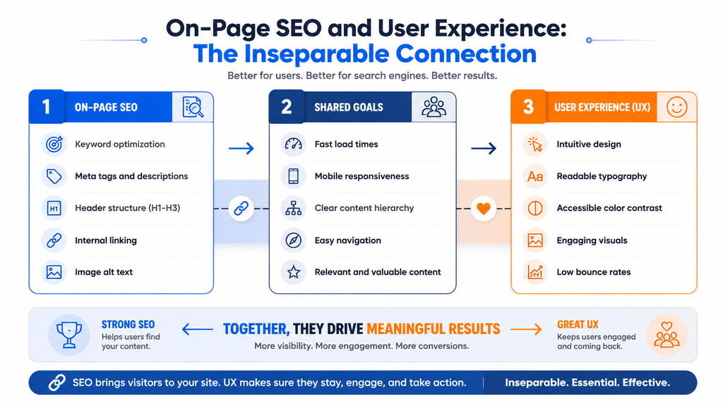On Page SEO and User Experience The Inseparable Connection