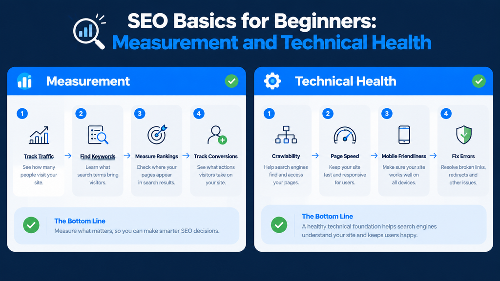 SEO Basics for Beginners Measurement and Technical Health