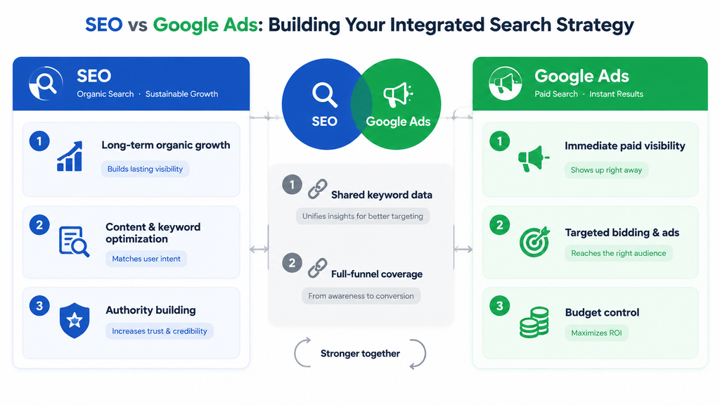 SEO vs Google Ads Building Your Integrated Search Strategy