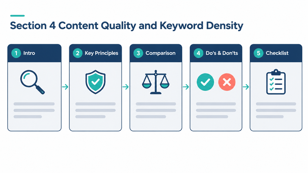 Section 4 Content Quality and Keyword Density