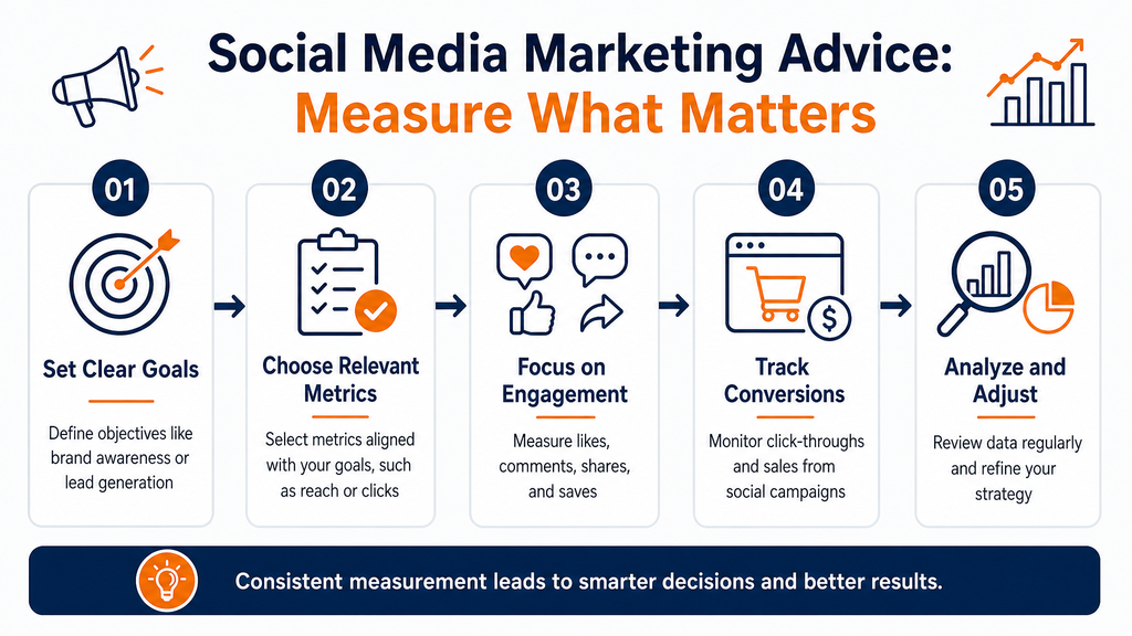Social Media Marketing Advice Measure What Matters