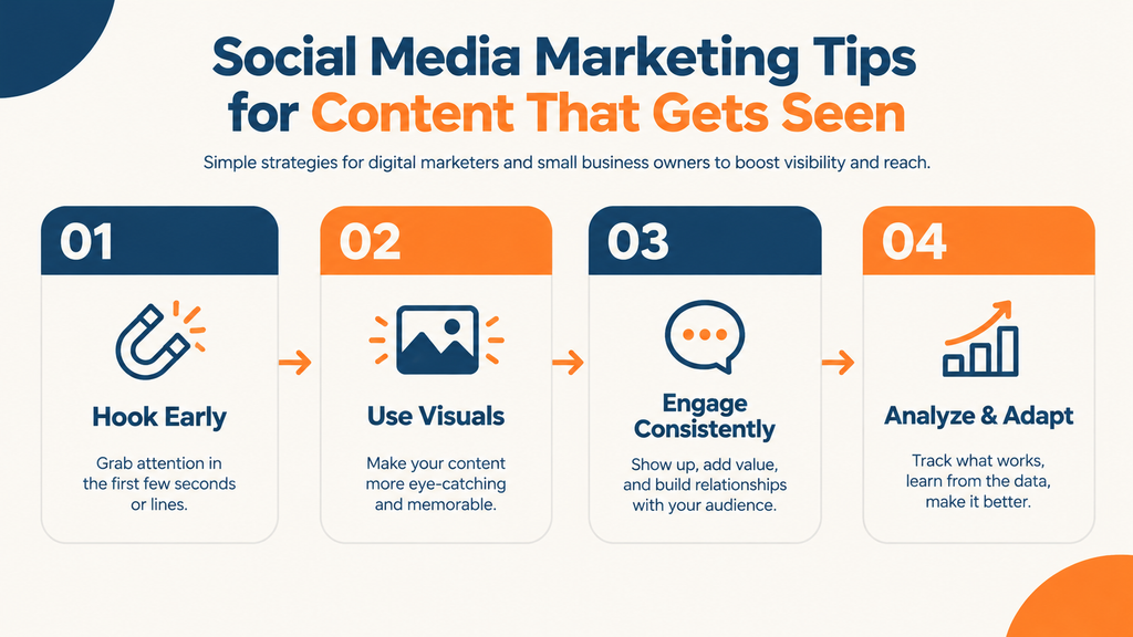 Social Media Marketing Tips for Content That Gets Seen