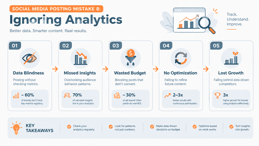Social Media Posting Mistake 8 Ignoring Analytics