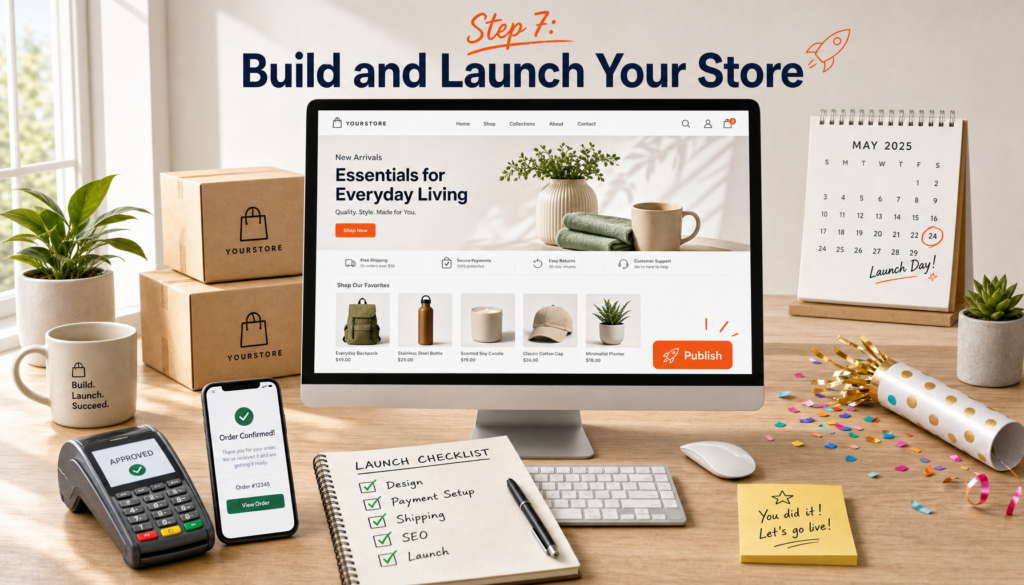 Step 7 Build and Launch Your Store