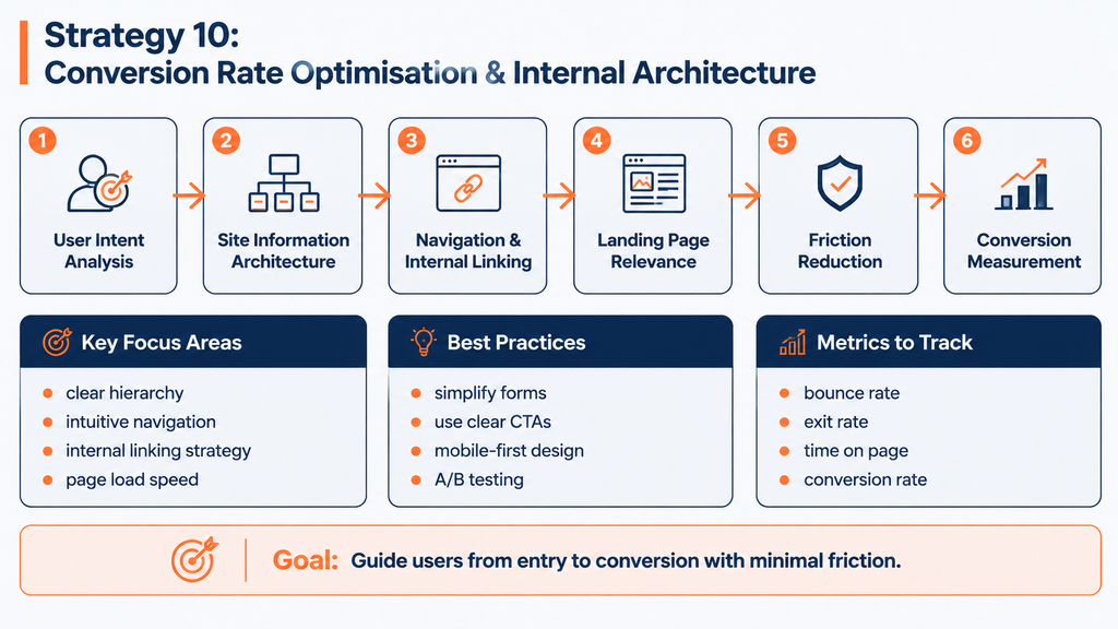 Strategy 10 Conversion Rate Optimisation and Internal Architecture