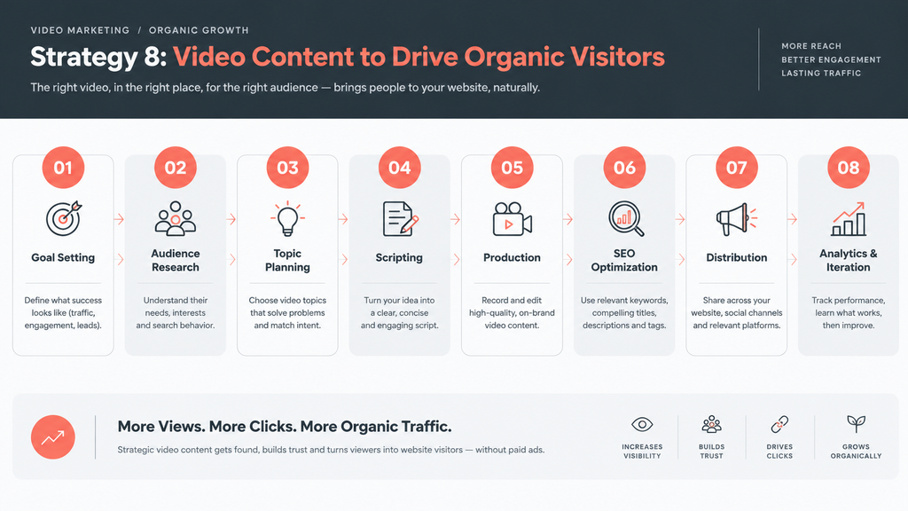 Strategy 8 Video Content to Drive Organic Visitors