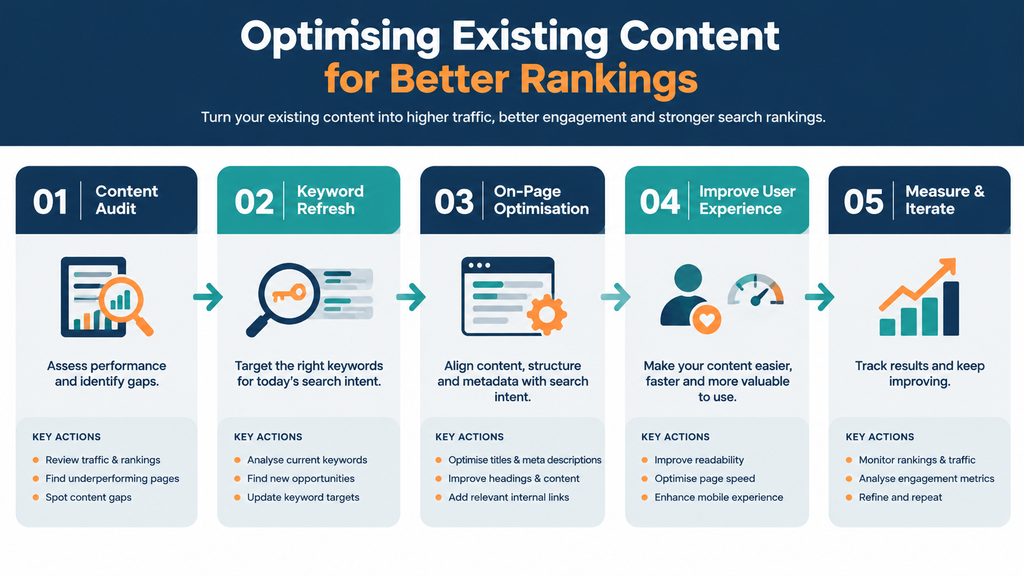 Strategy 9 Optimising Existing Content for Better Rankings