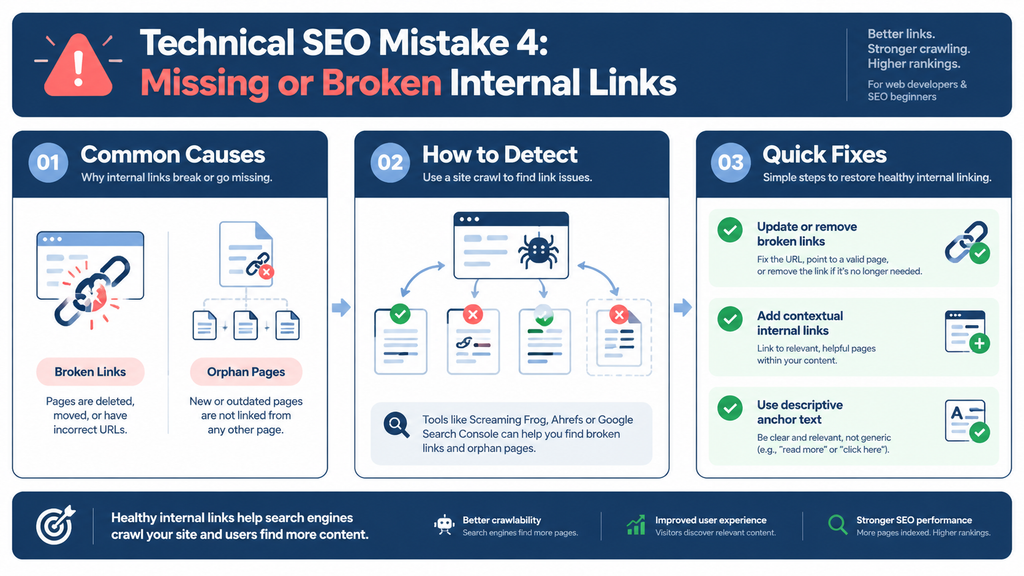 Technical SEO Mistake 4 Missing or Broken Internal Links (2)