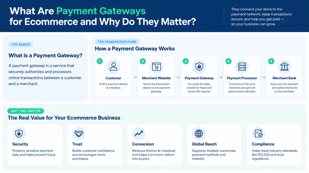 What Are Payment Gateways for Ecommerce and Why Do They Matter