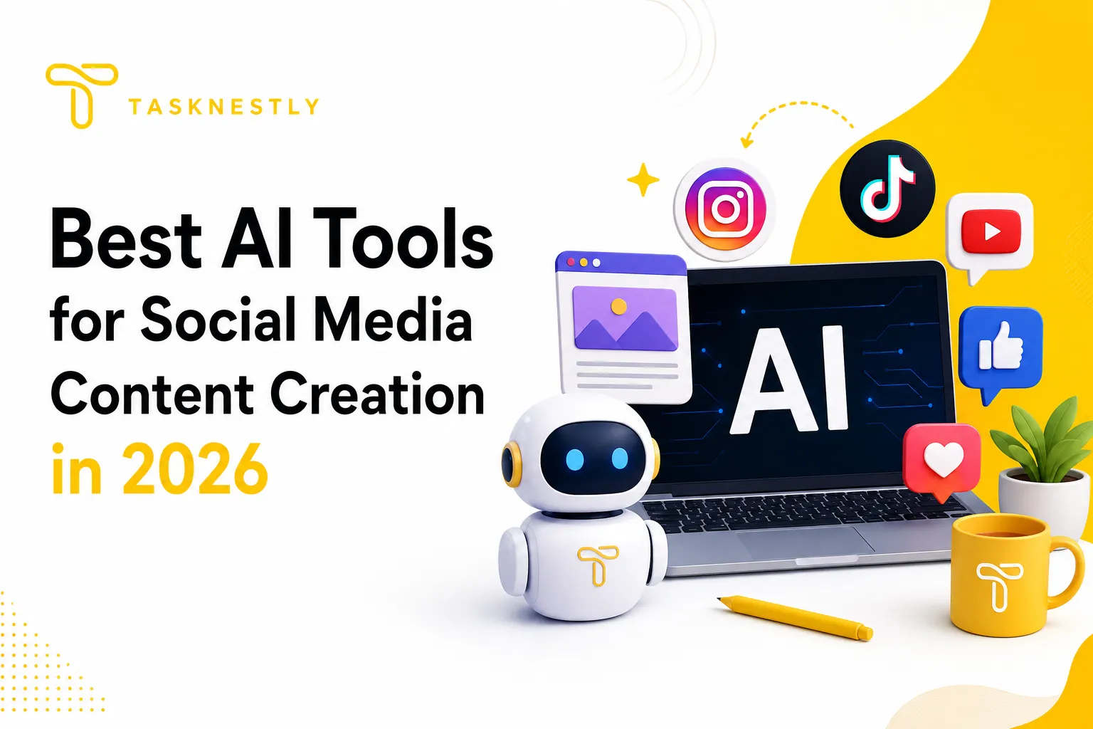Best AI Tools for Social Media Content Creation in 2026