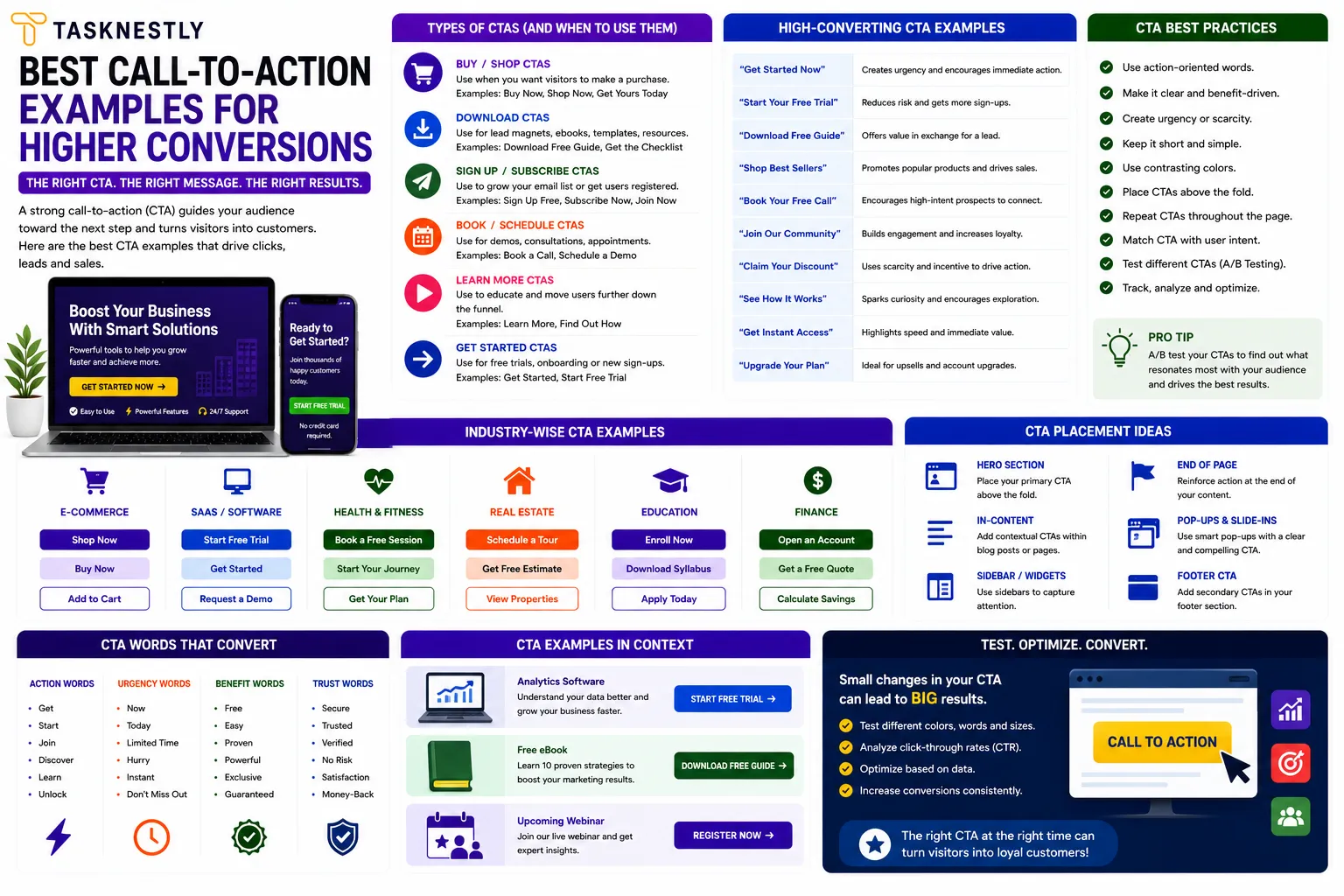 Best Call to Action Examples for Higher Conversions in 2026