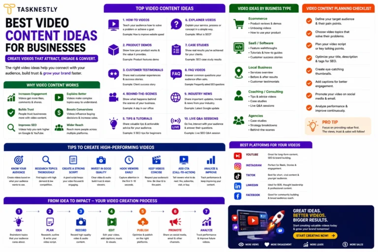 Best Video Content Ideas for Businesses That Drive Real Results in 2026