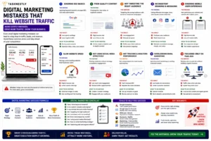 Digital Marketing Mistakes That Kill Your Website Traffic (And How to Fix Them)