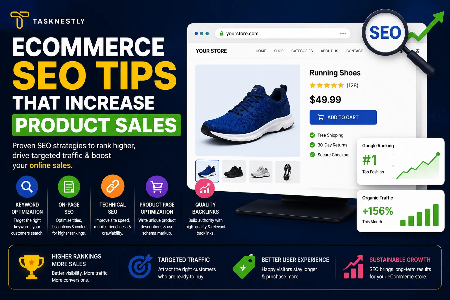 Ecommerce SEO Tips 10 Proven Ways to Increase Product Sales
