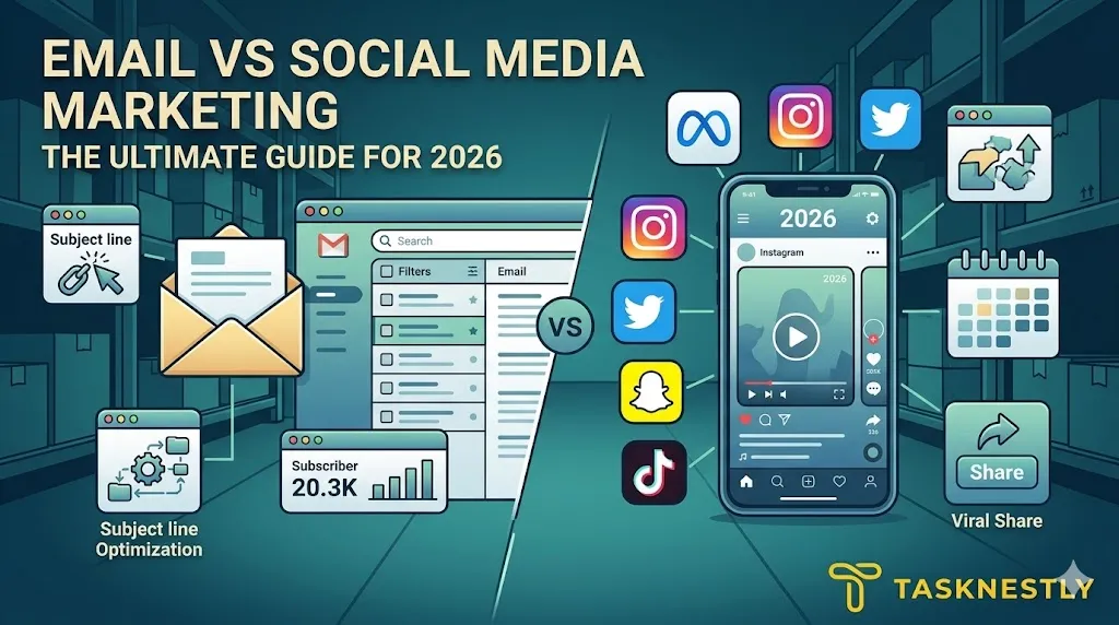 Email vs Social Media Marketing The Ultimate Guide for 2026