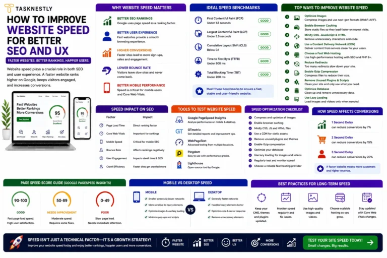 How to Improve Website Speed for Better SEO and UX in 2026