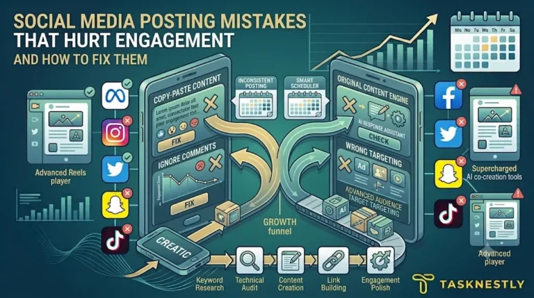 Social Media Posting Mistakes That Hurt Engagement