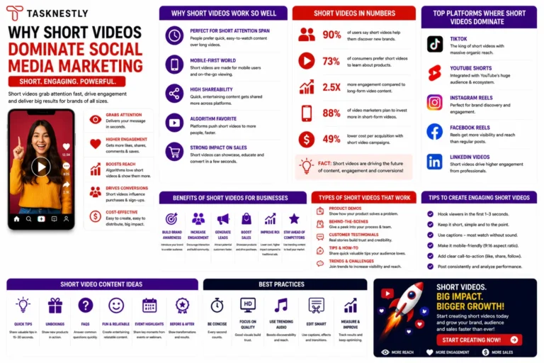 Why Short Videos Dominate Social Media Marketing in 2026