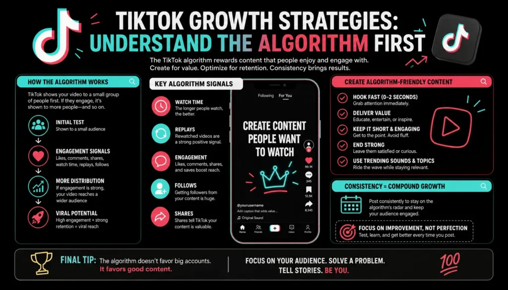 1. TikTok Growth Strategies Understand the Algorithm First