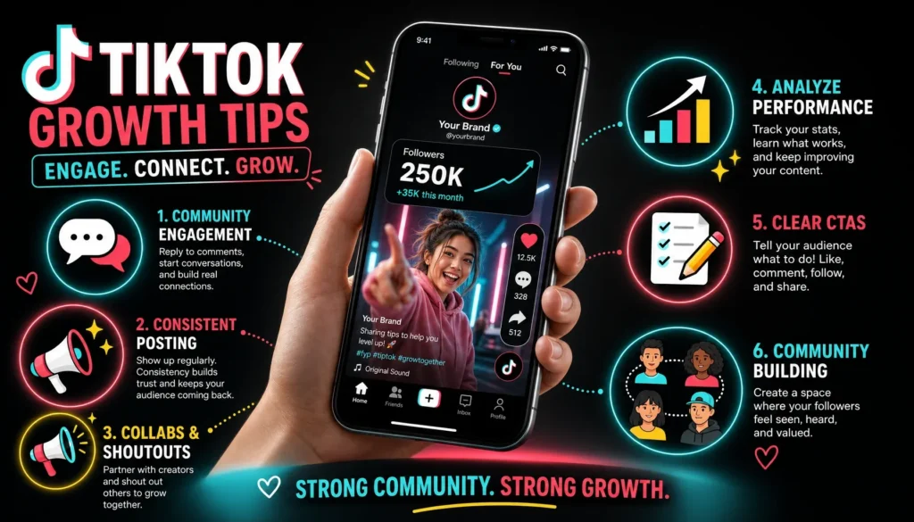 4. TikTok Growth Tips Engagement and Community Building