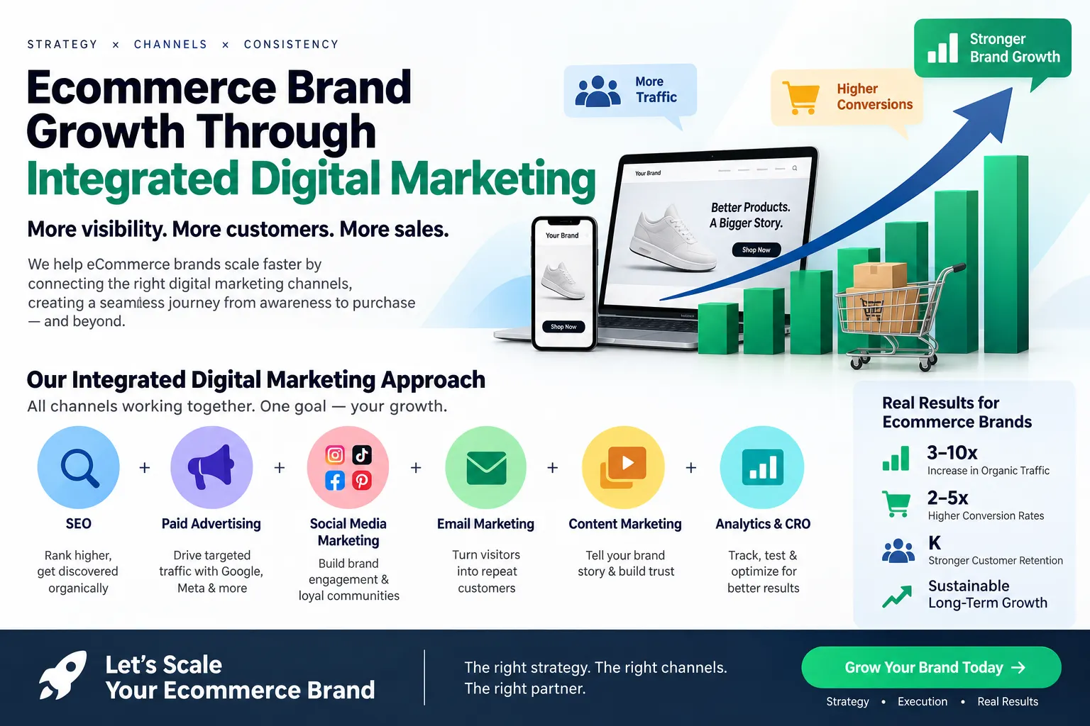 Ecommerce Brand Growth Through Integrated Digital Marketing